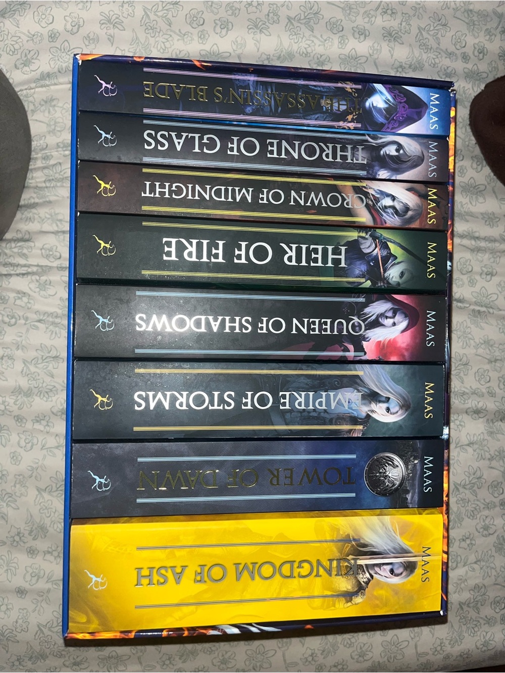 Original OOP 2018 Throne of Glass Complete Paperback Box Set